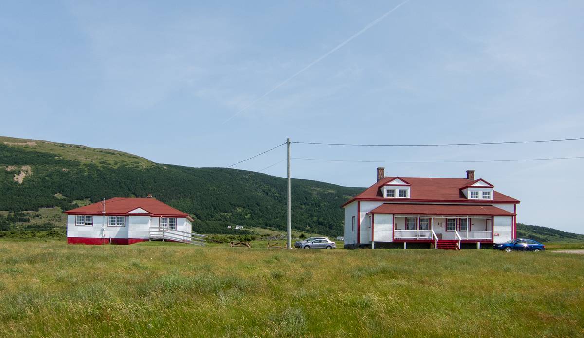 Lighthouse Bead and Breakfast.<br />July 15 - Cape Anguille, Newfoundland, Canada.