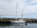 A yacht from Oxford, Maryland.<br />July 15, 2012 - Codroy, Newfoundland, Canada.