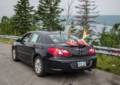 The driver of this car bagged a moose with it..<br />July 17, 2012 - On Rt. 105 somewhere between North Sydnay and Badek, Nova Scotia, Canada.