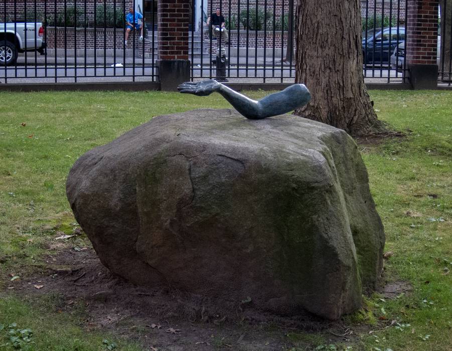 Work by Dorothy Frankel.<br />August 2, 2012 - Pratt Institute, Brooklyn, New York.