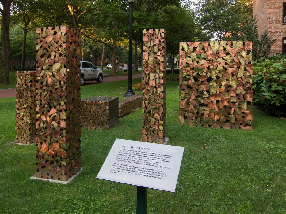 Work by Sal Romano.<br />August 2, 2012 - Pratt Institute, Brooklyn, New York.