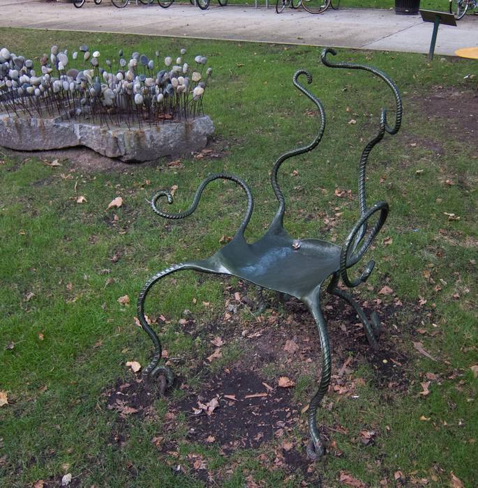 Sarah Haviland: 'Reflection Chair'.<br />August 2, 2012 - Pratt Institute, Brooklyn, New York.