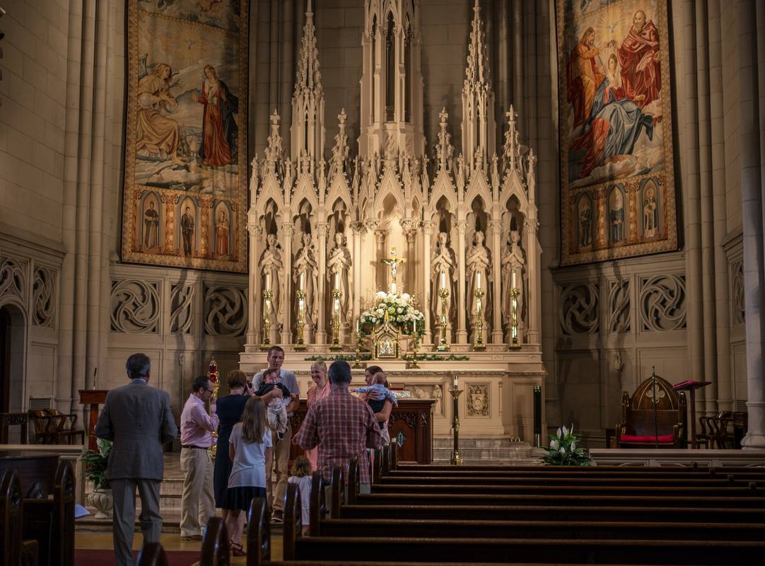 Edgar's and Benjamin's Christening<br />August 5, 2012 - Queen of All Saints Church, Brooklyn, New York.