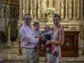 Julian, Edgar, Benjamin, and Gisela.<br />Edgar's and Benjamin's Christening<br />August 5, 2012 - Queen of All Saints Church, Brooklyn, New York.