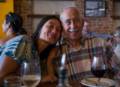 Mariko and Ronnie (Edgar's grandfather).<br />After Edgar's and Benjamin's Christening.<br />August 5, 2012 - Anima Italian Bistro in Brooklyn, New York.
