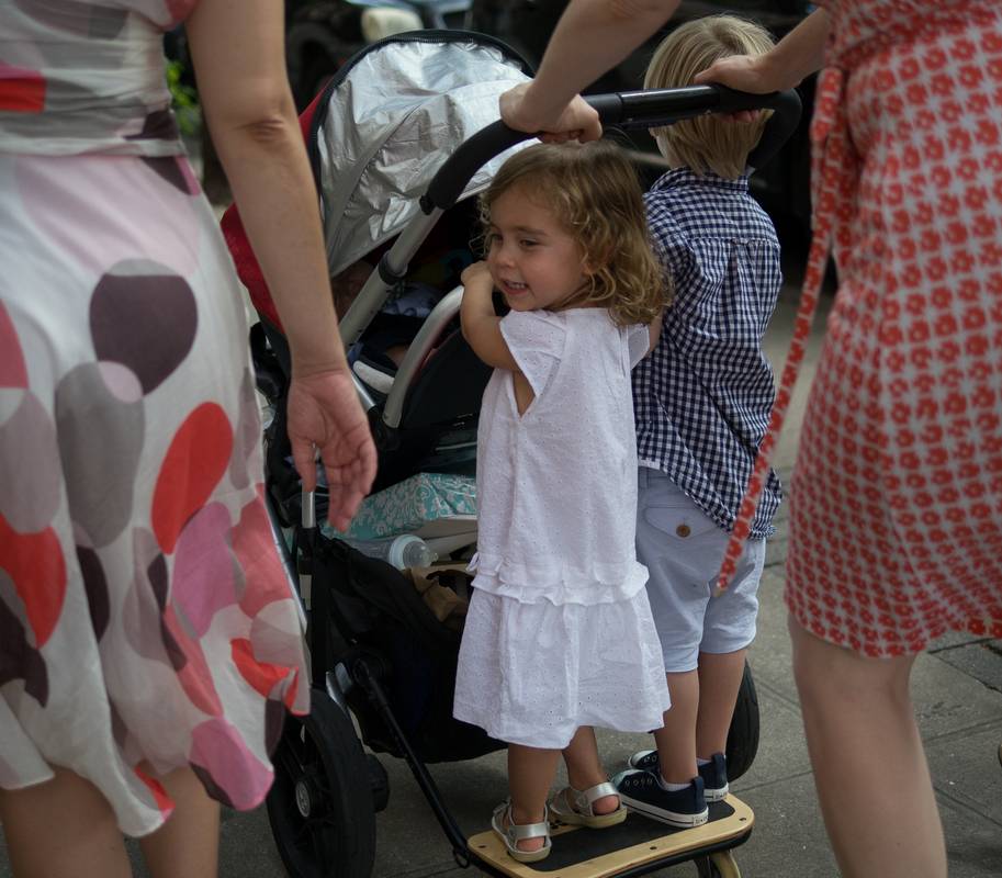 Alina getting a ride.<br />Edgar's Christening and first birthday.<br />August 5, 2012 - At Julian and Gisela's in Brooklyn, New York.