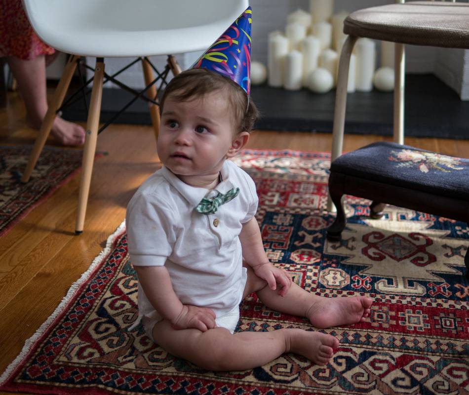 Edgar.<br />Edgar's Christening and first birthday.<br />August 5, 2012 -At Julian and Gisela's in  Brooklyn, New York.