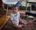 Edgar.<br />Edgar's Christening and first birthday.<br />August 5, 2012 -At Julian and Gisela's in  Brooklyn, New York.