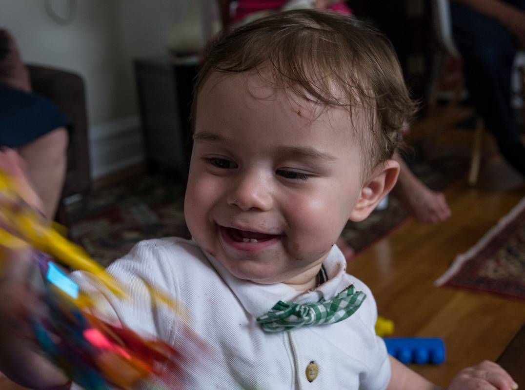 Edgar.<br />Edgar's Christening and first birthday.<br />August 5, 2012 - At Julian and Gisela's in Brooklyn, New York.