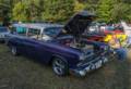 1955 Chevrolet.<br />Sept. 22, 2012 - Antique auto show at Skip's in Merrimac, Massachusetts.
