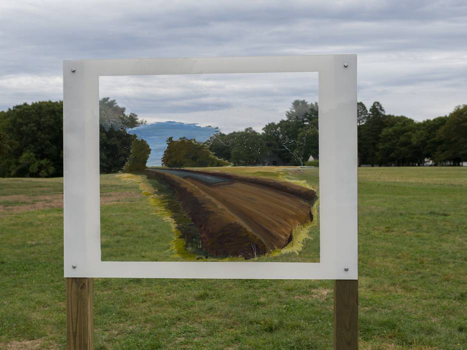 Dennis Hart: 'Dissection'.<br />Outdoor Sculpture at Maudslay.<br />Sept. 8, 2012 - Maudslay State Park, Newburyport, Massachusetts.