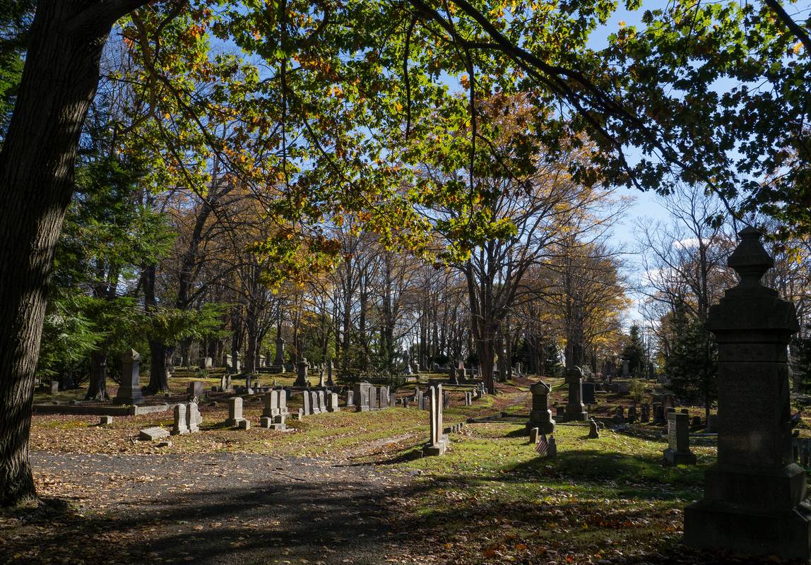 Oct. 16, 2012 - Oak Hill Cemetery, Newburyport, Massachusetts.