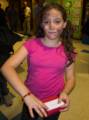 Miranda showing her new bracelet.<br />Performance of Annie Jr.<br />Nov. 3, 2012 - Miscoe Hill School, Mendon, Massachusetts.