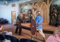 Lecture and demo of Viking fighting.<br />Nov. 17, 2012 - Higgins Armory Museum, Worcester, Massachusetts.