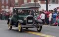 1929 Ford Model A.<br />Dec. 2, 2012 - Santa Parade in Merrimac, Massachusetts.