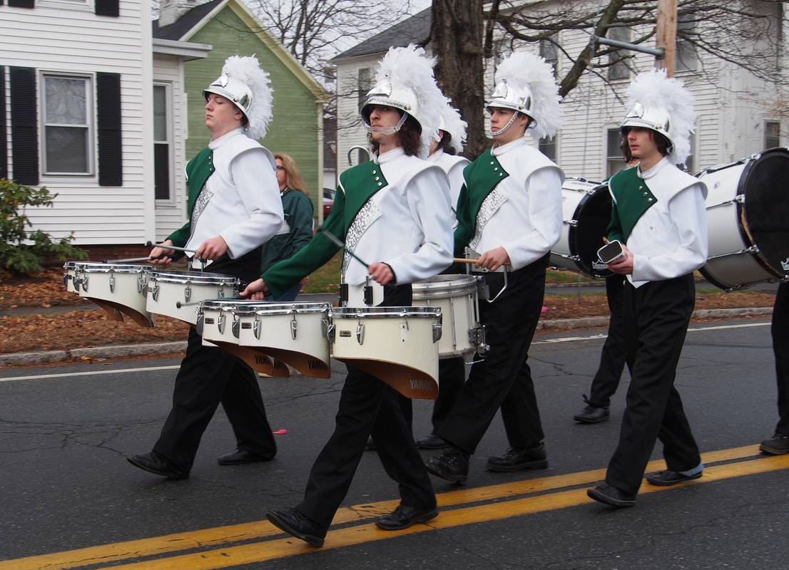 Dec. 2, 2012 - Santa Parade in Merrimac, Massachusetts.