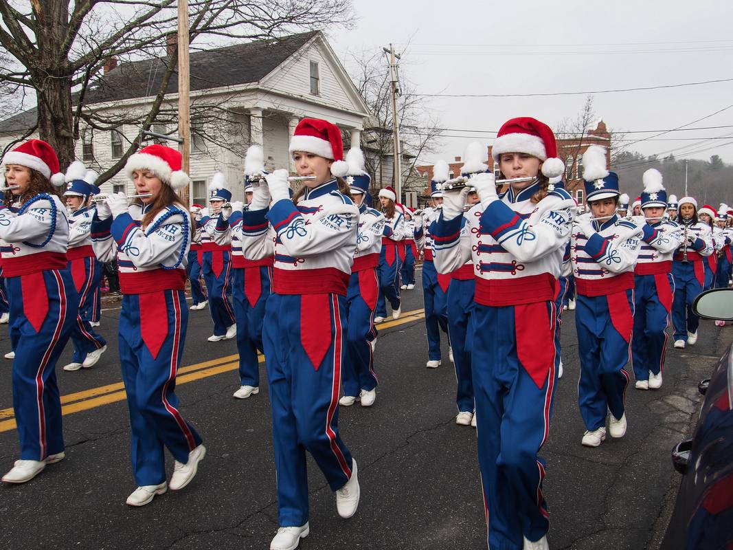 Dec. 2, 2012 - Santa Parade in Merrimac, Massachusetts.