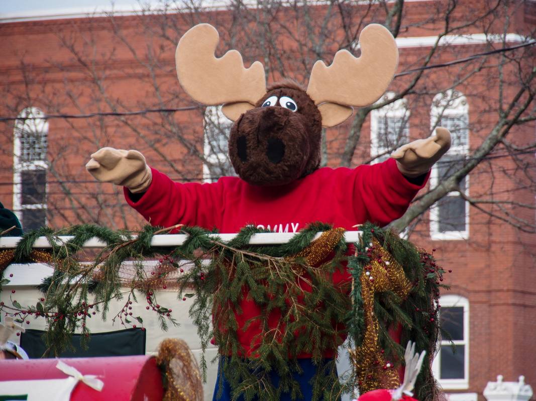 Dec. 2, 2012 - Santa Parade in Merrimac, Massachusetts.