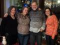 Kathie, Kelly, Ron, and Skyler.<br />Dec. 15, 2012 - At Ron and Kathie's in Merrimac, Massachusetts.