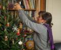 Melody.<br />Joyce and Melody decorating the Christmas tree.<br />Dec. 19, 2012 - Merrimac, Massachusetts.