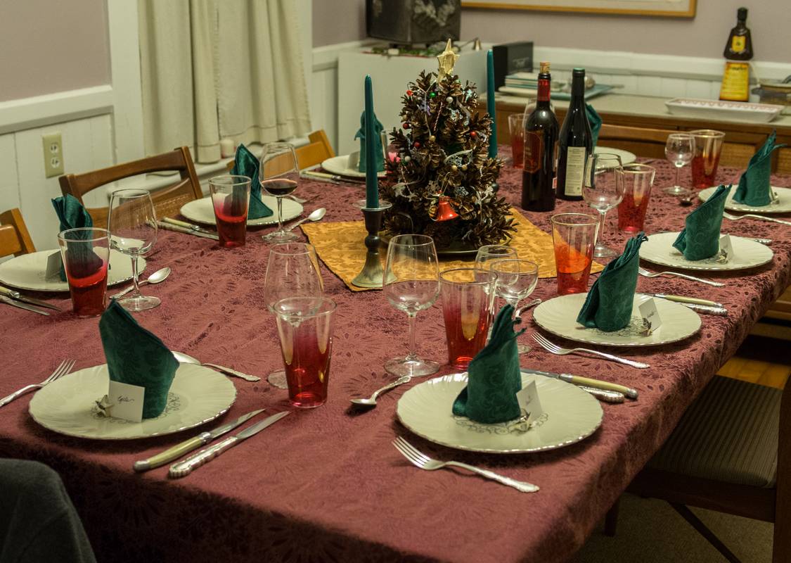 We celebrated Christmas early since Melody was leaving the next day.<br />Dec. 22, 2012 - Merrimac, Massachusetts.