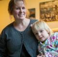 Krista and Annaka.<br />Dec. 26, 2012 - At Uldis and Edite's in Manchester by the Sea, Massachusetts.