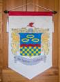 A coat of arms for Matthew made by Joyce.<br />Jan 17, 2013 - Merrimac, Massachusetts.