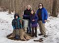 Feb. 22, 2013 - Ipswich River Wildlife Sanctuary, Topsfield, Massachusetts.