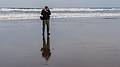 John.<br />A walk off parking lot # 3.<br />Feb. 26, 2013 - Parker River National Wildlife Refuge, Plum Island, Massachusetts.