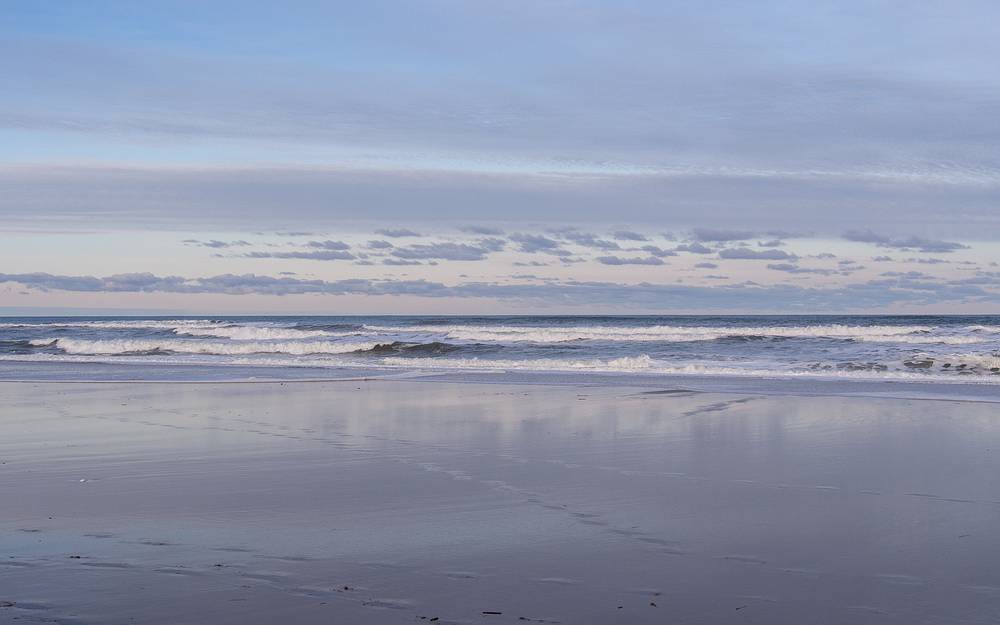 A walk off parking lot # 3.<br />Feb. 26, 2013 - Parker River National Wildlife Refuge, Plum Island, Massachusetts.