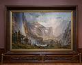 'Domes of Yosemite', a 10' x 15' painting by Albert Bierstadt.<br />March 7, 2013 - St. Johnsbury Athenaeum, St. Johnsbury, Vermont
