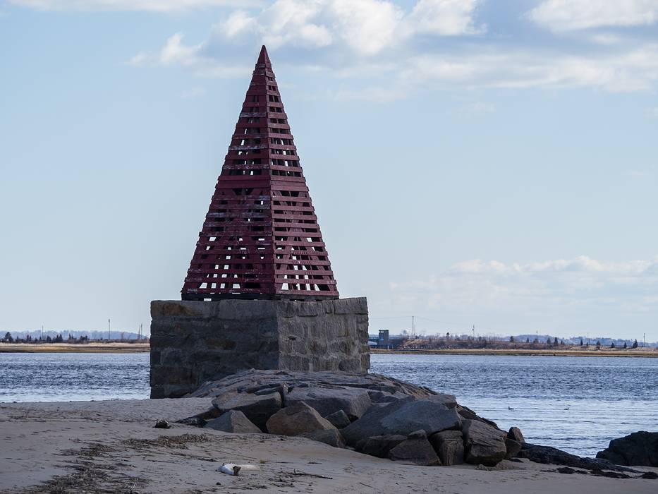 Ben Butlers Toothpick.<br />March 26, 2013 - Salisbury Beach State Reservation, Salisbury, Massachusetts.