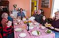 Matthew, Joyce, Marie, Paul, Norma, Jim (a friend), Miranda, and Carl (Joyce's son).<br />March 31 - 2013 - Easter at Paul and Norma's in Tewksbury, Massachusetts.