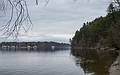 The Merrimack River, looking downstream.<br />April 10, 2013 - Maudslay State Park, Newburyport, Massachusetts.