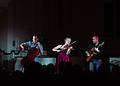 Chellist Mike Block, fiddler Hanneke Cassel, guitarist Christopher Lewis.<br />April 13, 2013 - St. Paul's Church in Newburyport, Massachusetts.