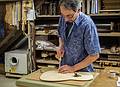 The making of Oscar's guitars.<br />May 14, 2013 - At Oscar and Leslie's in North Andover, Massachusetts.