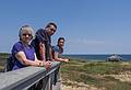 Joyce, Sati, and Melody.<br />At the site of the Marconi Wireless Station.<br />June 21, 2013 - Cape Cod National Seashore, Massachusetts.