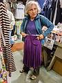 Joyce doing some shopping.<br />June 21, 2013 - Provincetown, Cape Cod, Massachusetts.