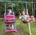 Matthew and friend Kristina.<br />Matthew's 7th birthday party.<br />June 29, 2013 - At Carl and Holly's in Mendon, Massachusetts.