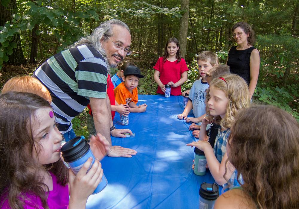 Carl, Miranda, Holly, and friends.<br />Matthew's 7th birthday party.<br />June 29, 2013 - At Carl and Holly's in Mendon, Massachusetts.