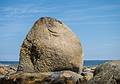 The usual rock.<br />July 18, 2013 - Sandy Point State Reservation, Plum Island, Massachusetts.