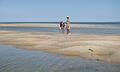 Joyce, Baiba, and Ronnie.<br />July 18, 2013 - Sandy Point State Reservation, Plum Island, Massachusetts.
