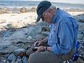 John and his new camera.<br />July 30, 2013 - Sandy Point State Reservation, Plum Island, Massachusetts.