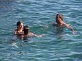 Miranda, Melody, and Sati.<br />July 9, 2013 - Caloura, Sao Miguel, Azores, Portugal.