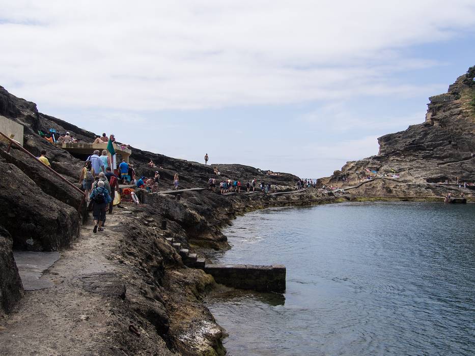 July 10, 2013 - On island off Vila Franca do Campo, Sao Miguel, Azores, Portugal.
