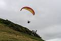 Sati, just after takeoff, and Melody watching.<br />July 10, 2013 - About a mile SE of Sao Vicente Ferreira, Sao Miguel, Azores, Portugal.