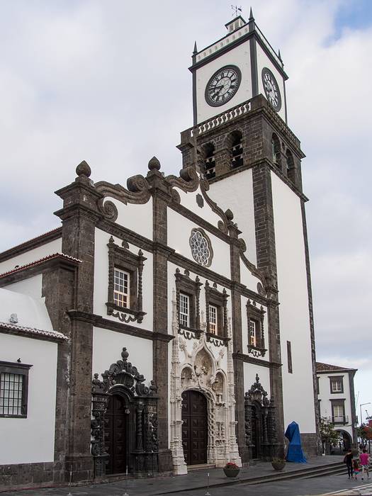 Church of St. Sebastian.<br />July 10, 2013 - Ponta Delgada, Sao Miguel, Azores, Portugal.