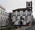 Municipal city hall.<br />July 10, 2013 - Ponta Delgada, Sao Miguel, Azores, Portugal.
