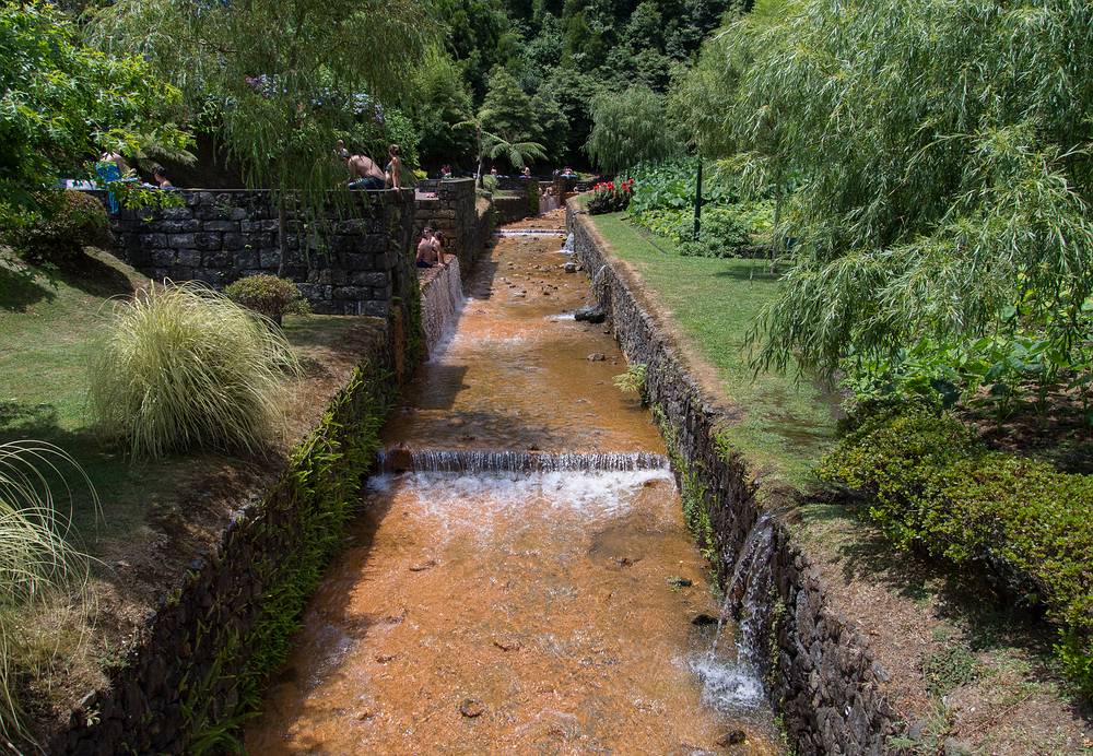 At Poca da Dona Beija hot springs.<br />July 11, 2013 - Furnas, Sao Miguel, Azores, Portugal