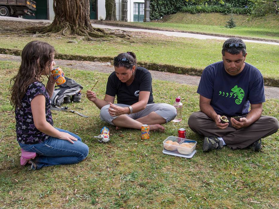 Miranda, Melody, and Sati.<br />July 11, 2013 - At the Terra Nostra Gardens in Furnas, Sao Miguel, Azores, Portugal.